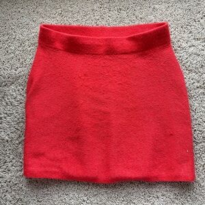 Classic Knit Mini Skirt